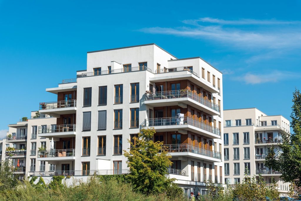 New apartment houses in Berlin